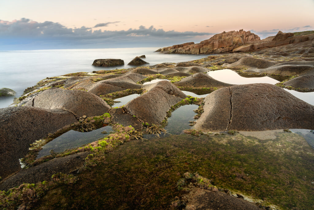 Coastal sunrise photography workshop Port Stephens