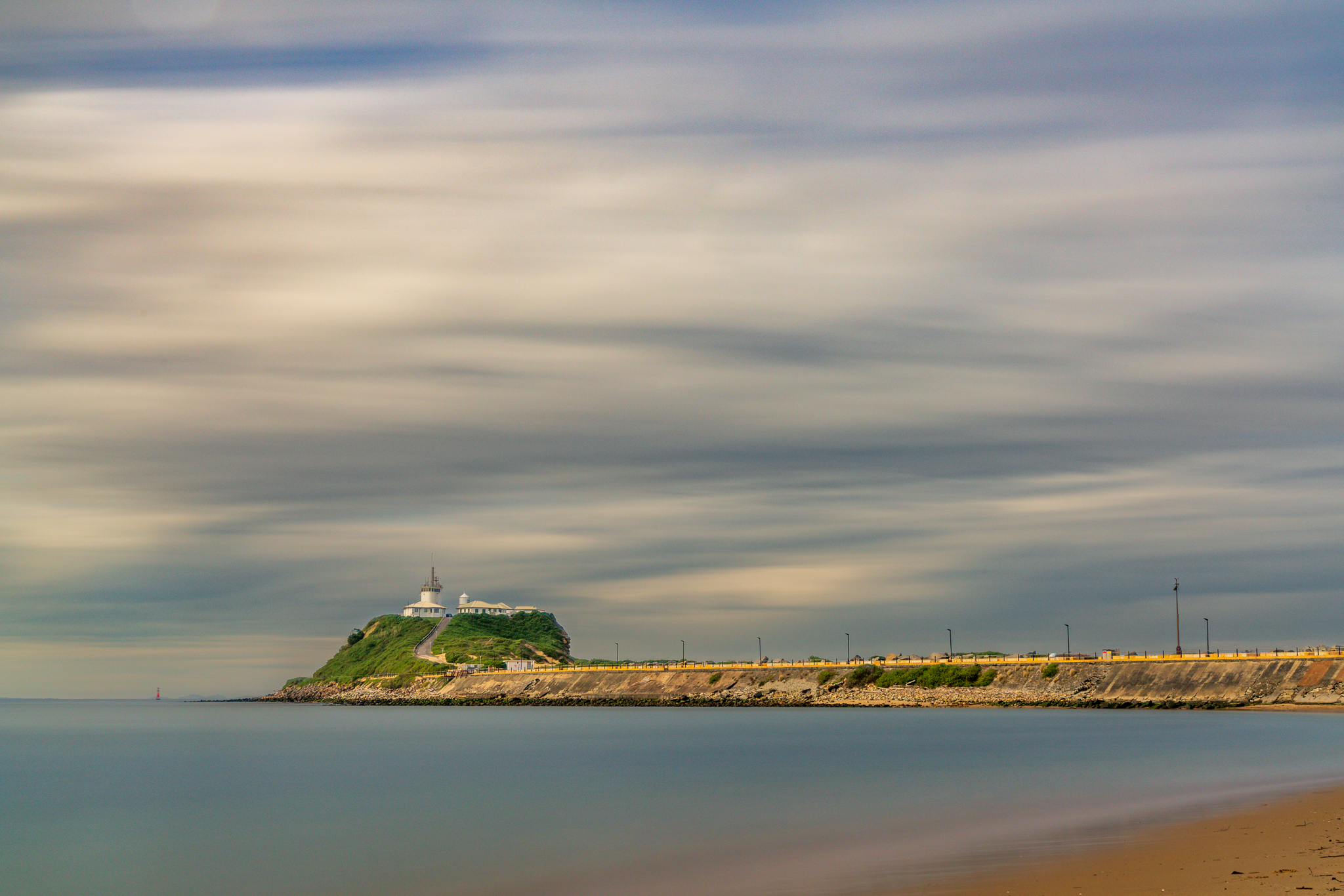 The Art of Interpreting Moment - Moonrise over Nobbys