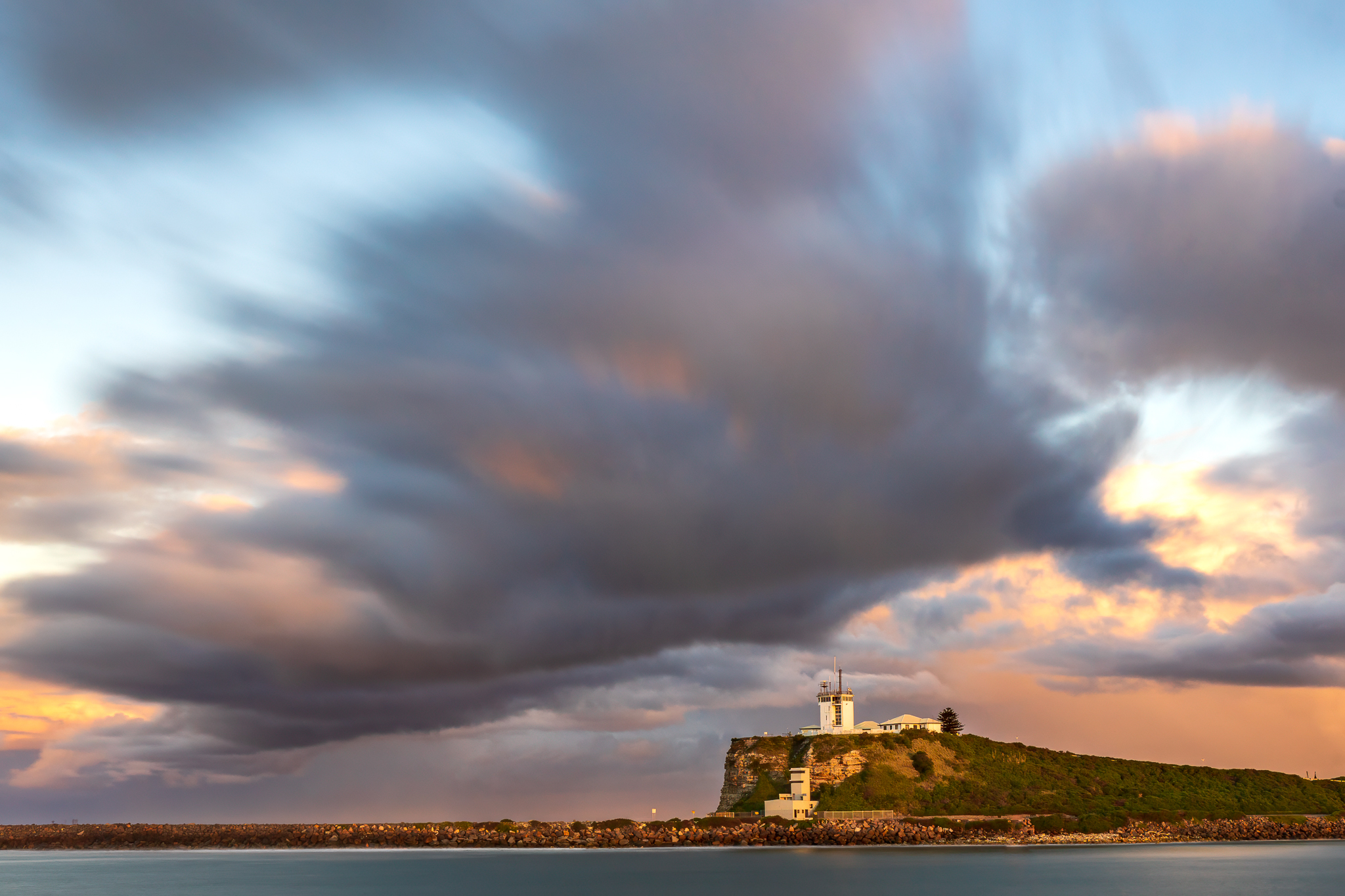 The Art of Interpreting Moment - Moonrise over Nobbys