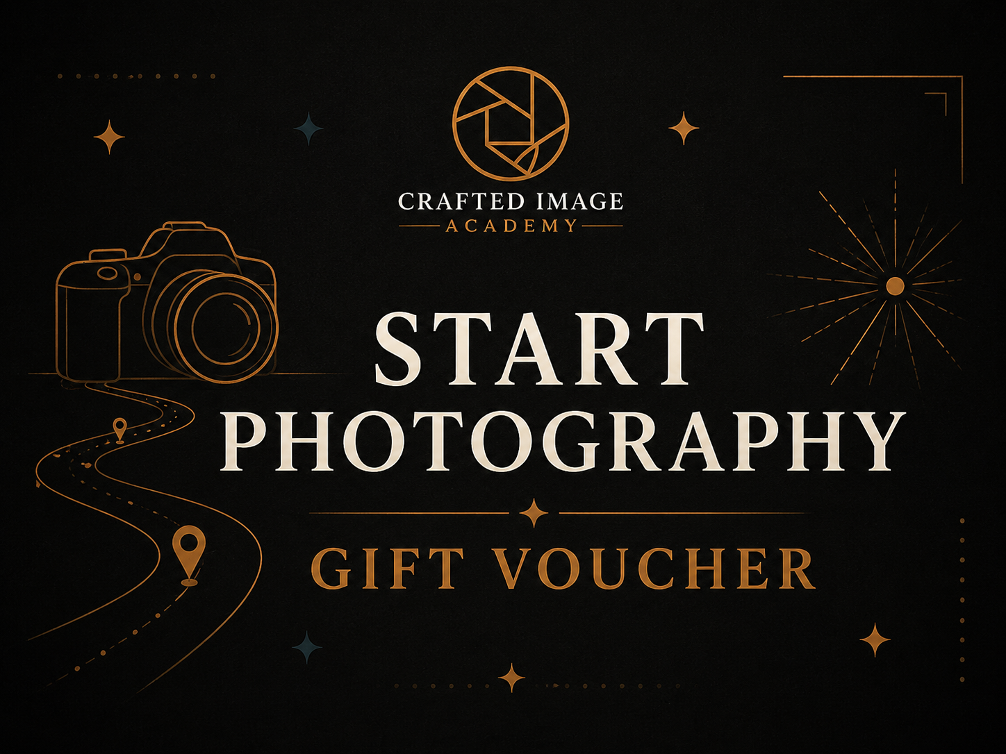 Start Photography Gift Voucher from The Crafted Image Academy